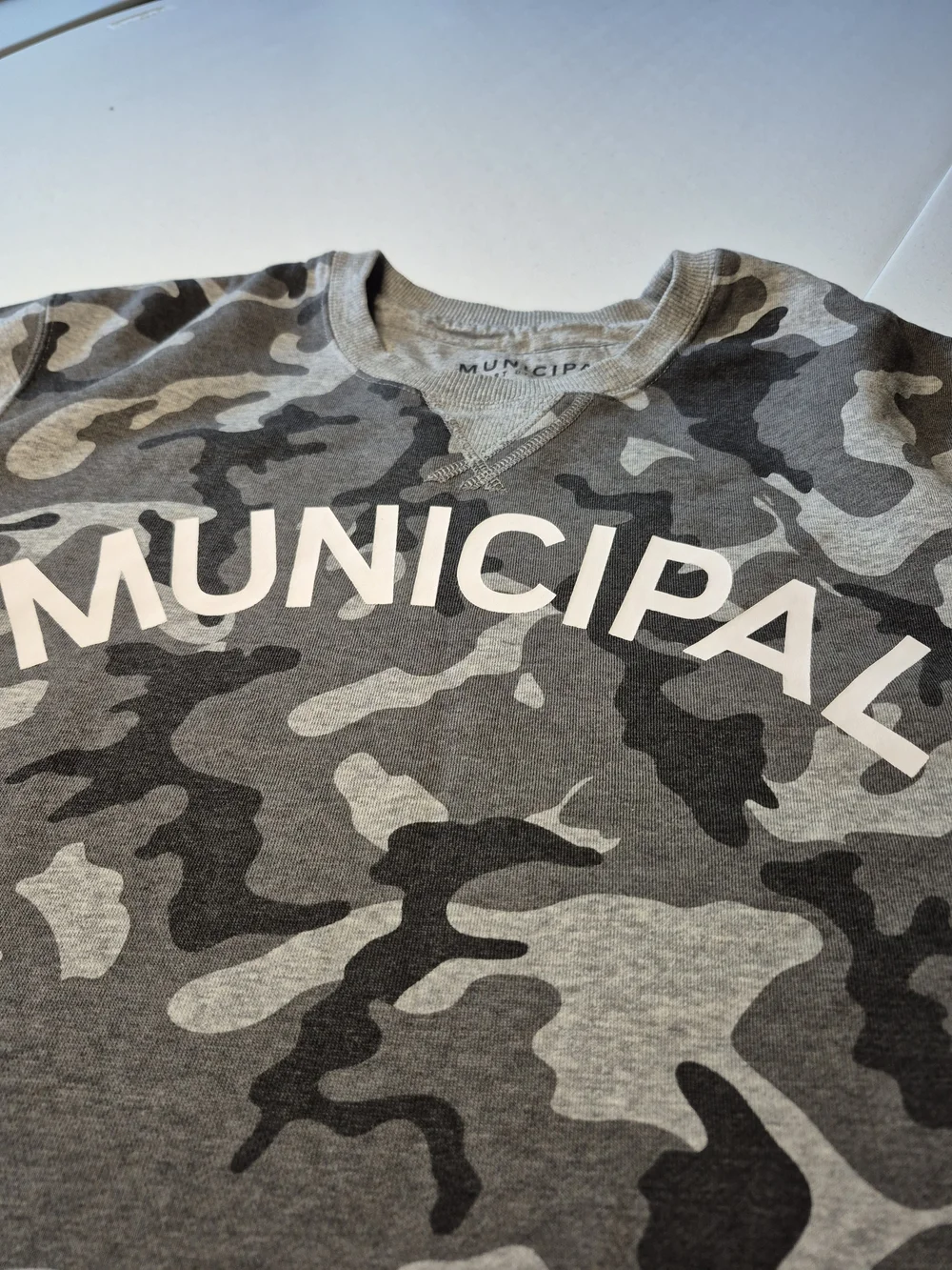 municipal crewneck gray